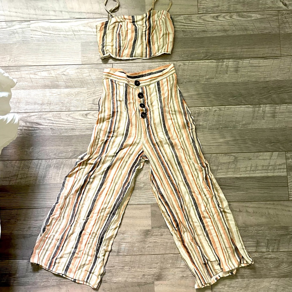 The cutest linen 2piece set - perfect for summer!